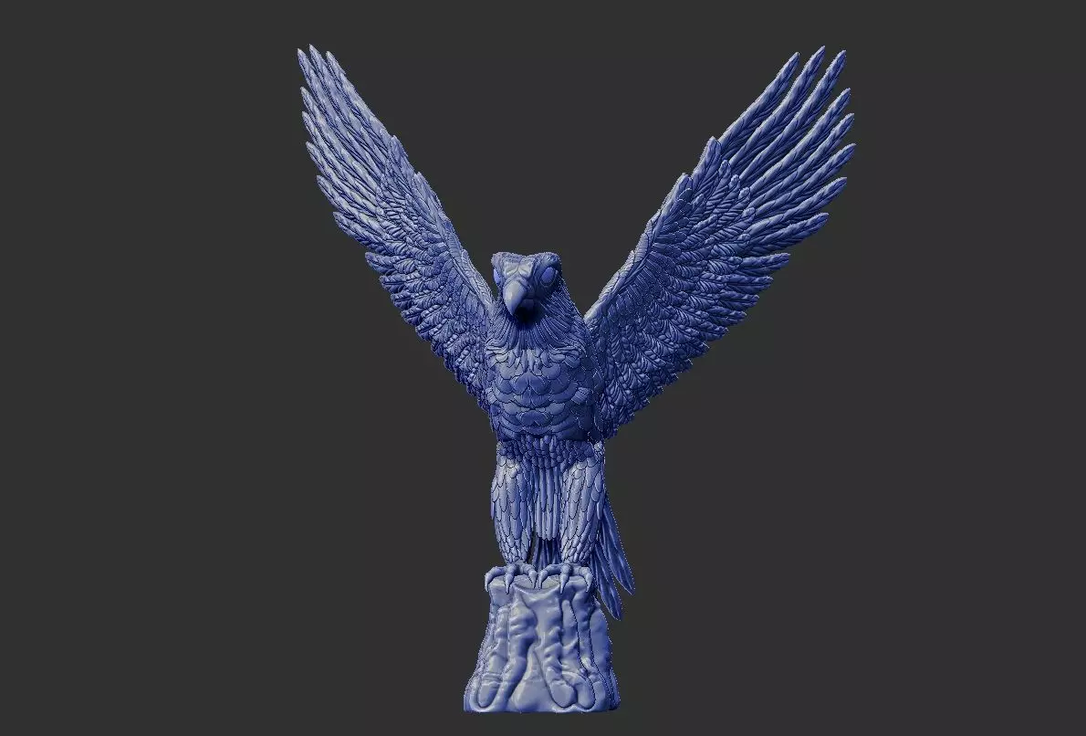 Eagle Ancient 3D print model_5
