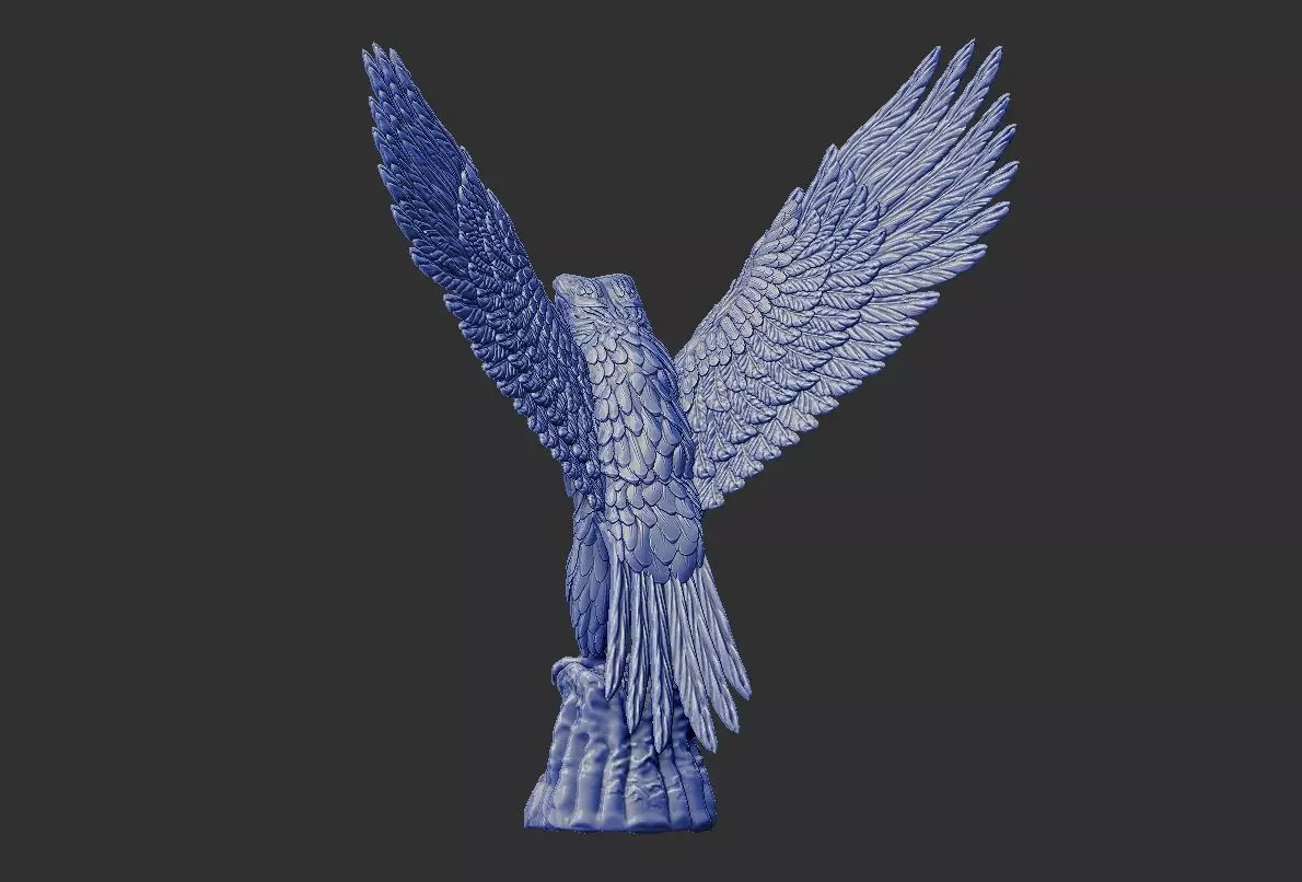 Eagle Ancient 3D print model_8