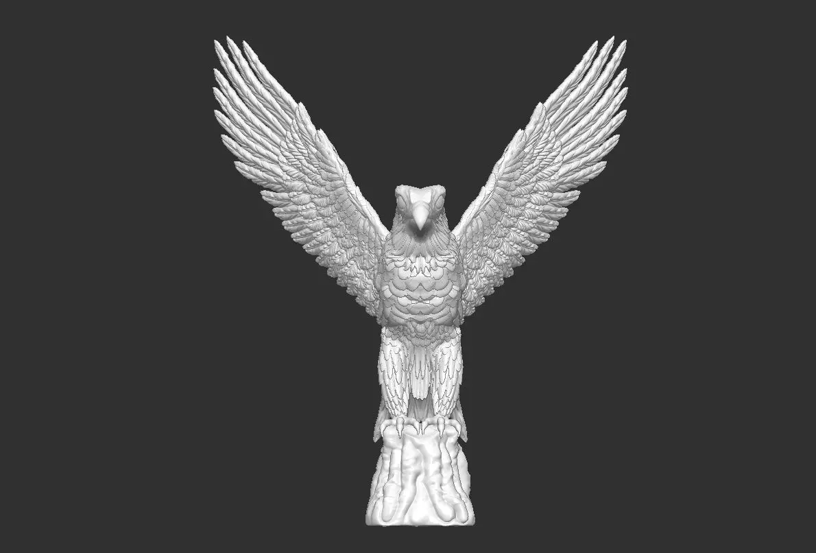 Eagle Ancient 3D print model_13