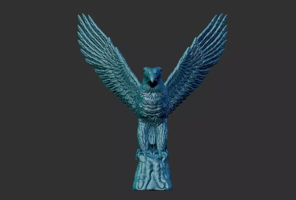 Eagle Ancient 3D print model_12