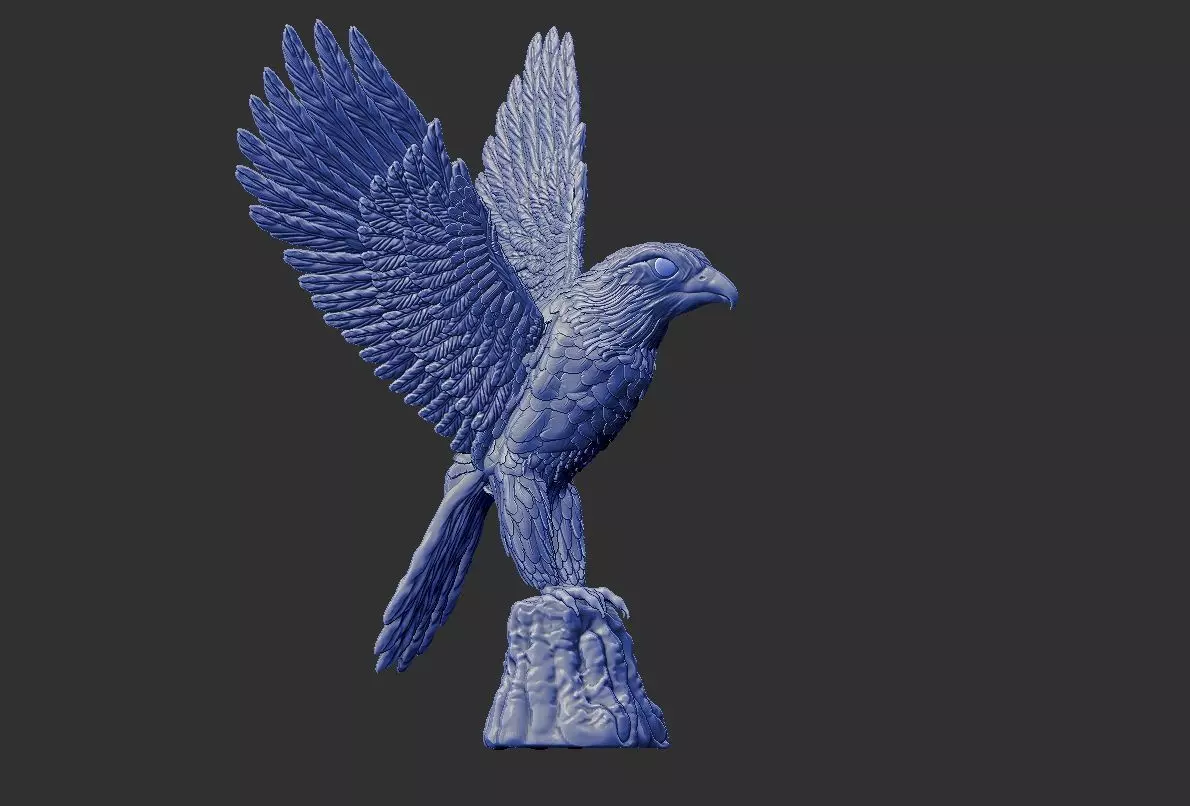 Eagle Ancient 3D print model_7