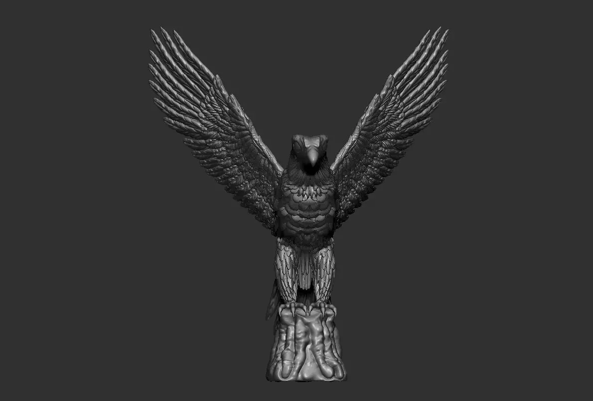 Eagle Ancient 3D print model_11
