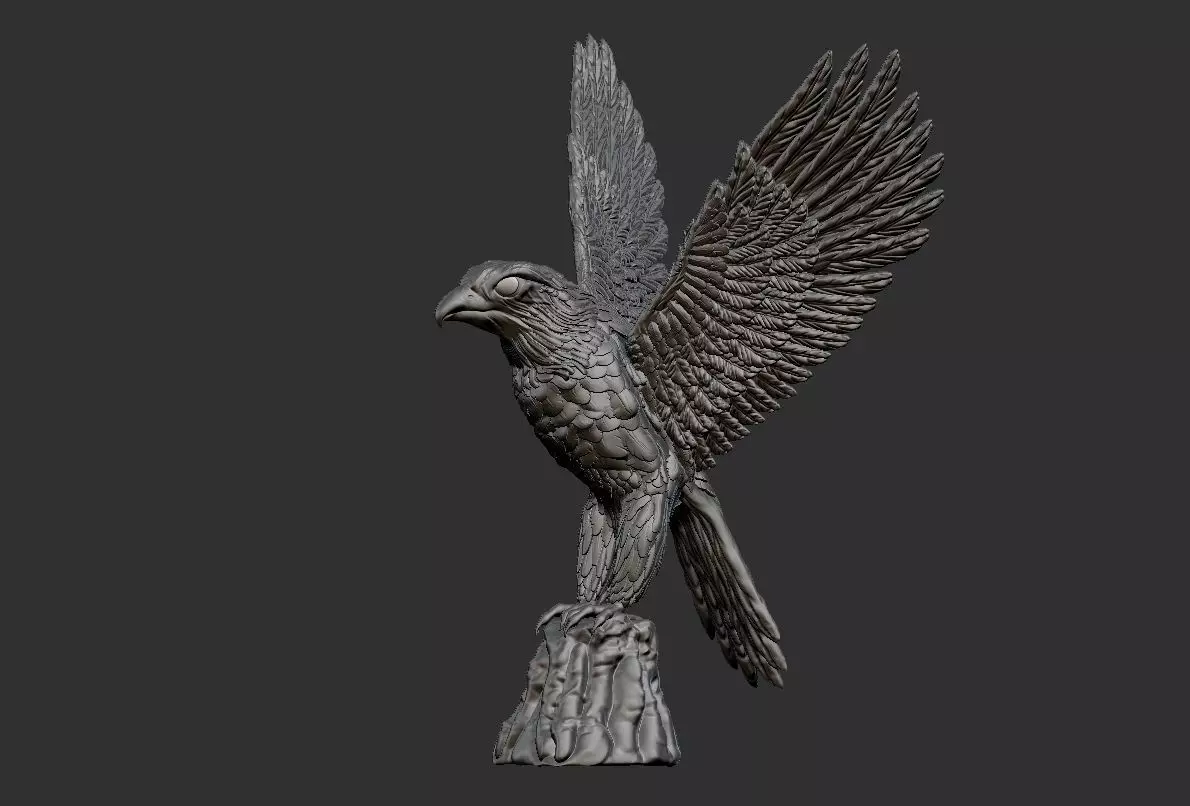 Eagle Ancient 3D print model_2