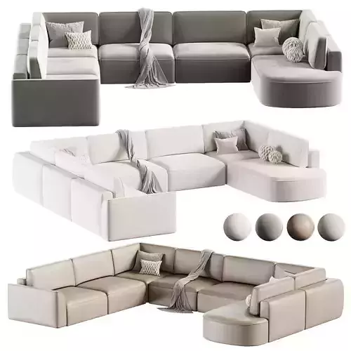 Modular Sofa Space M 6