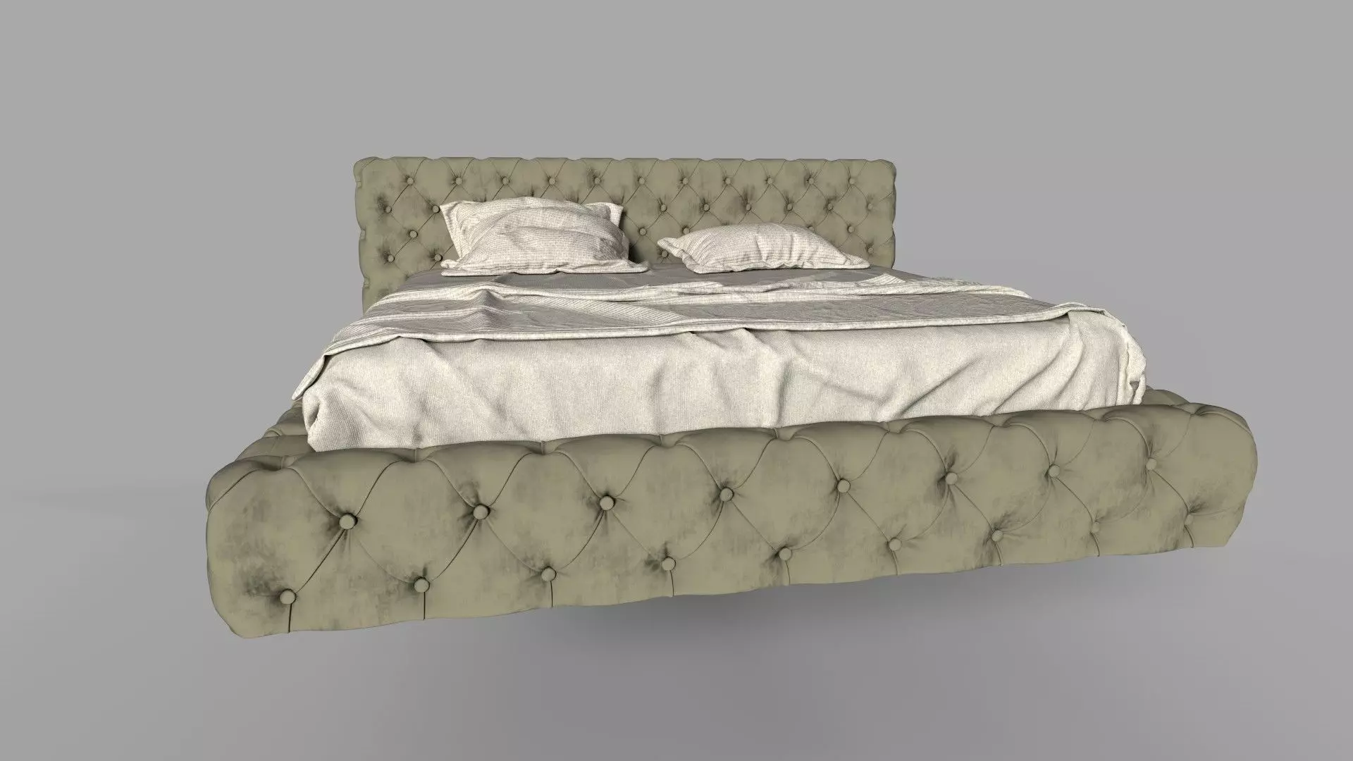 Caracciolo bed 3D model_0