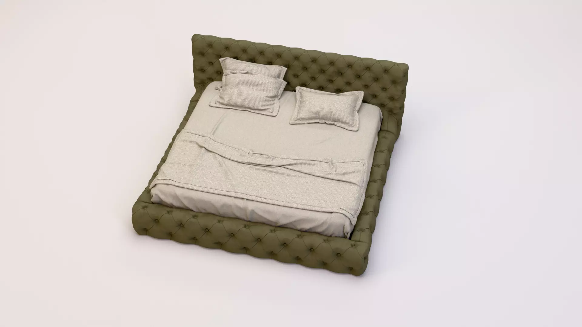 Caracciolo bed 3D model_4