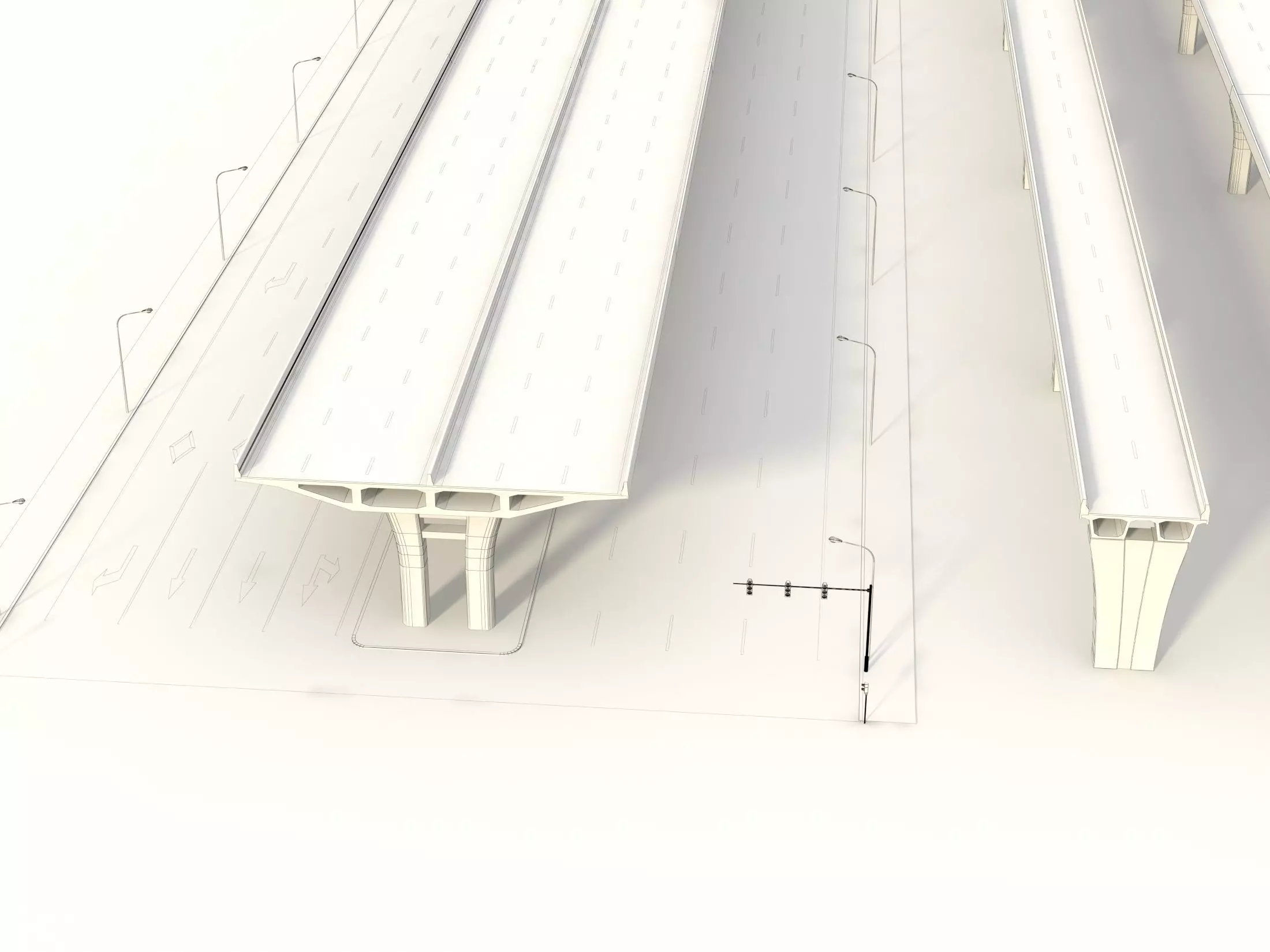 Modular Highway 3D model_5