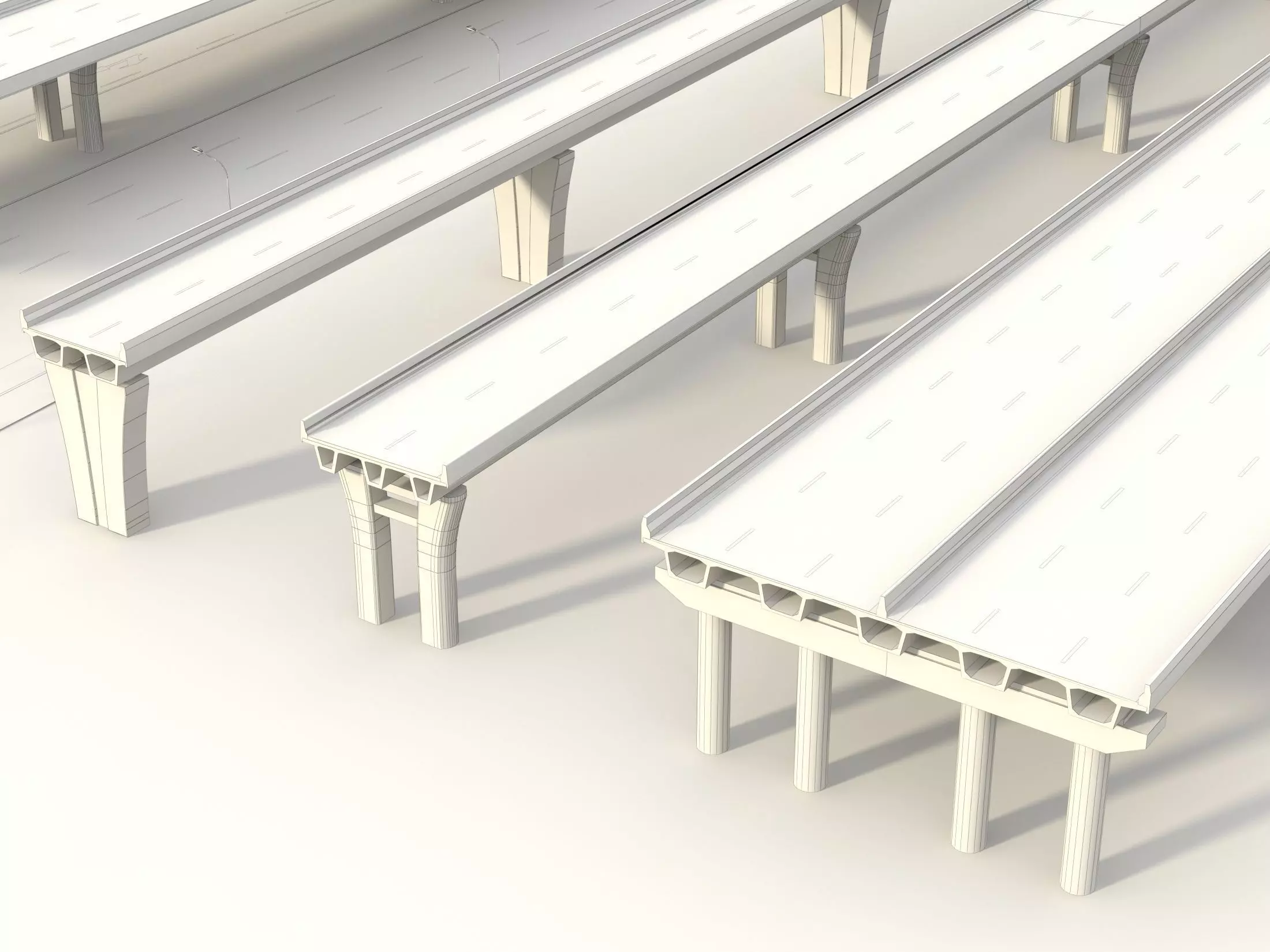Modular Highway 3D model_6