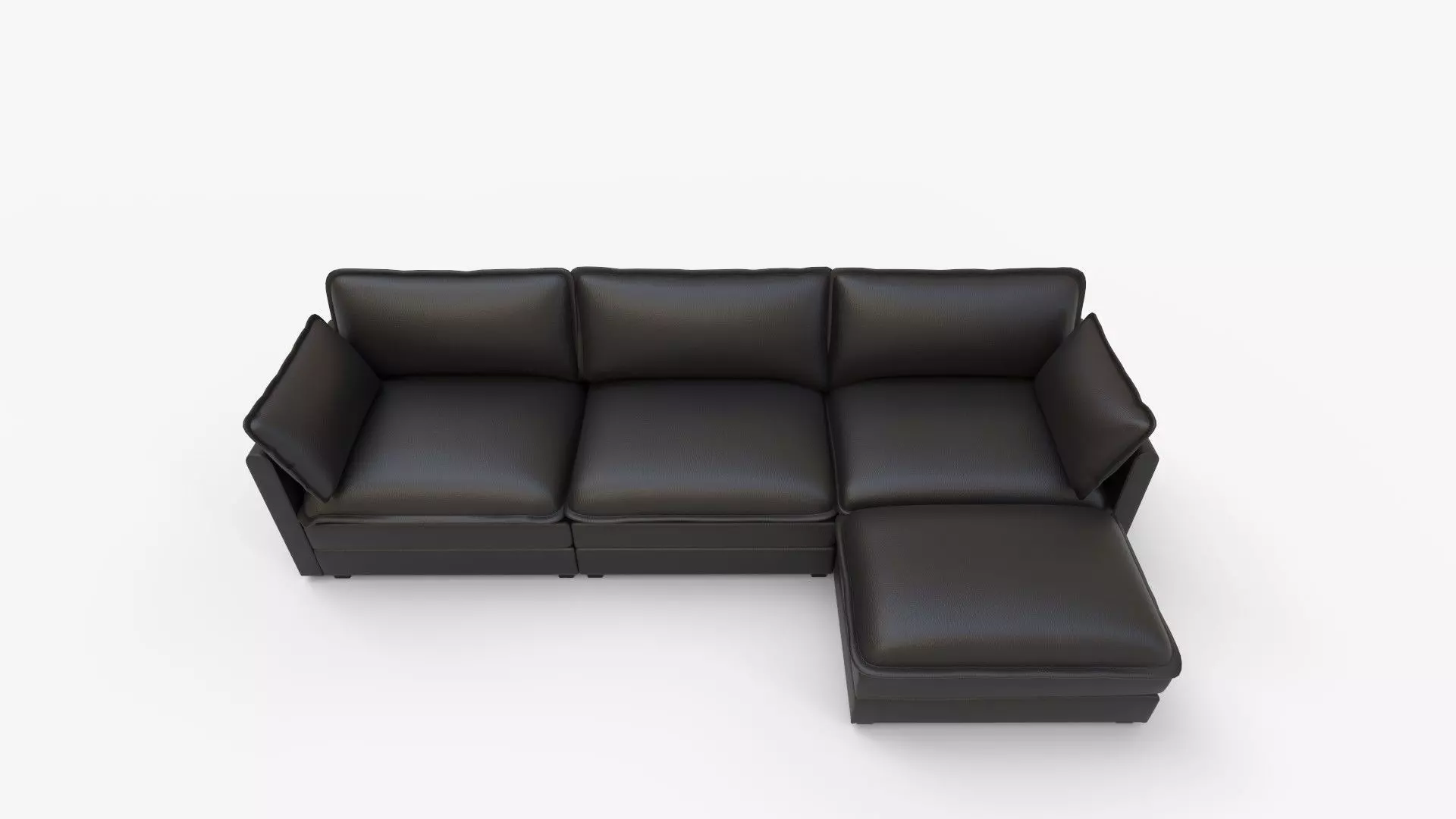JUMMICO Modular Sectional Sofa Couch 3D model_8