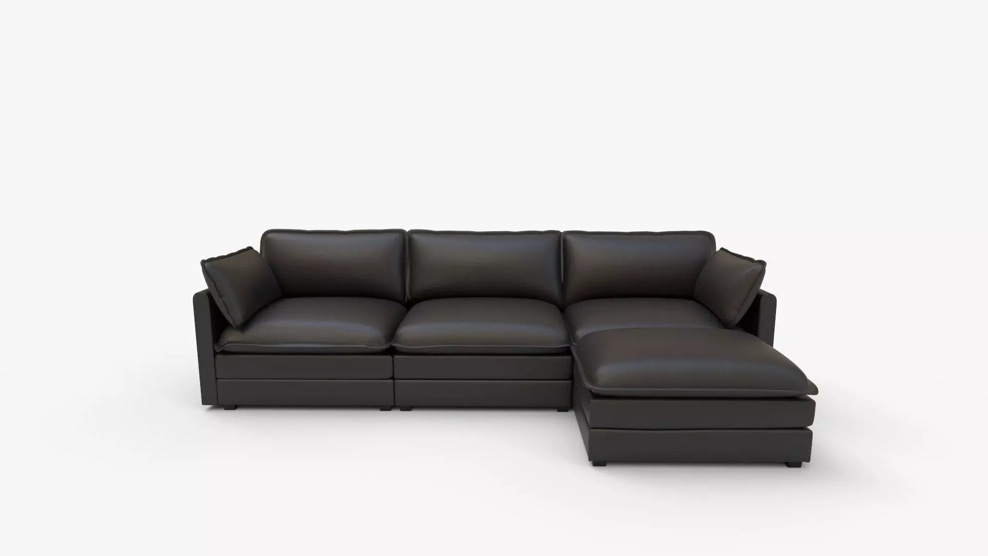 JUMMICO Modular Sectional Sofa Couch 3D model_9