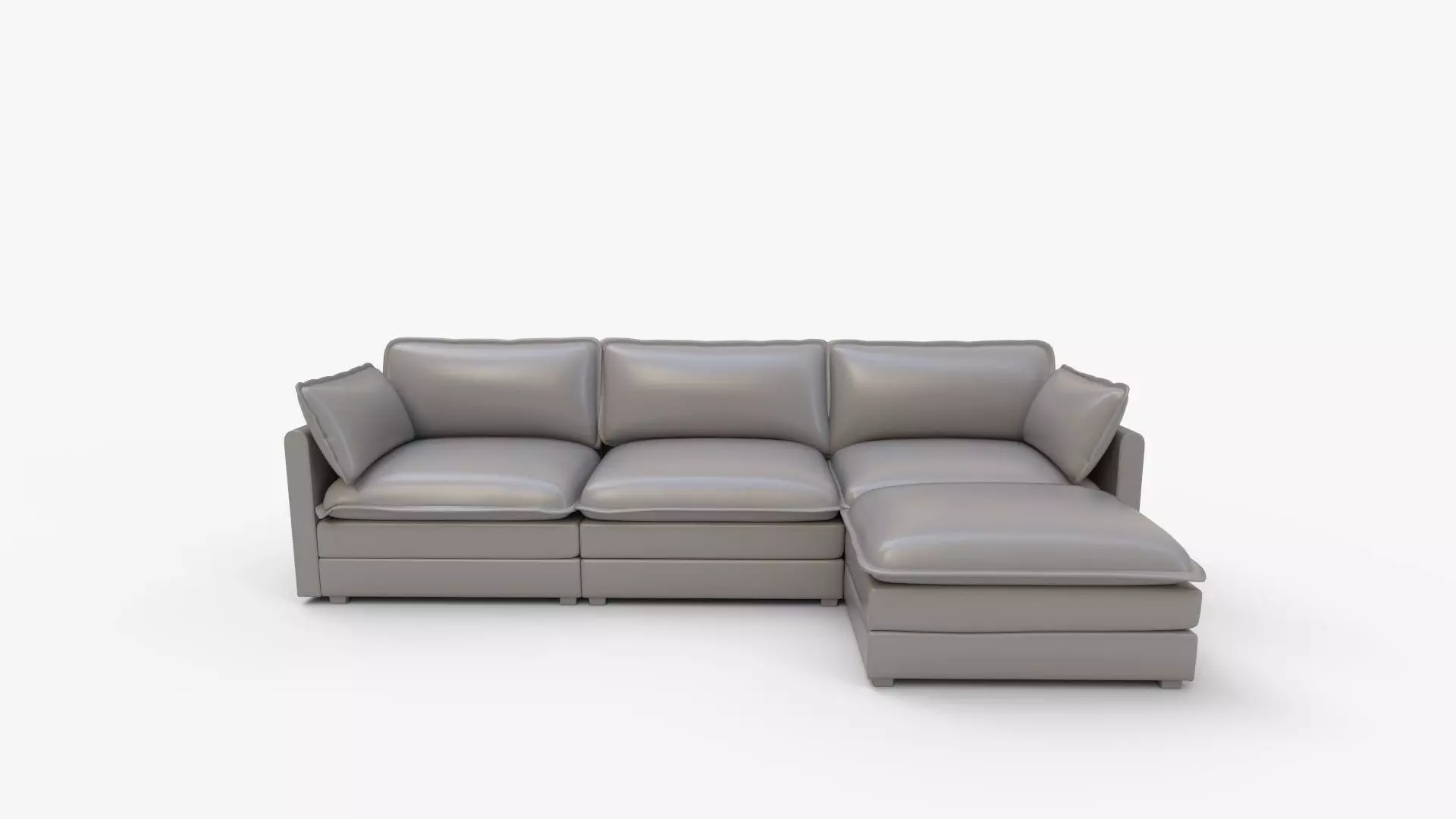 JUMMICO Modular Sectional Sofa Couch 3D model_10
