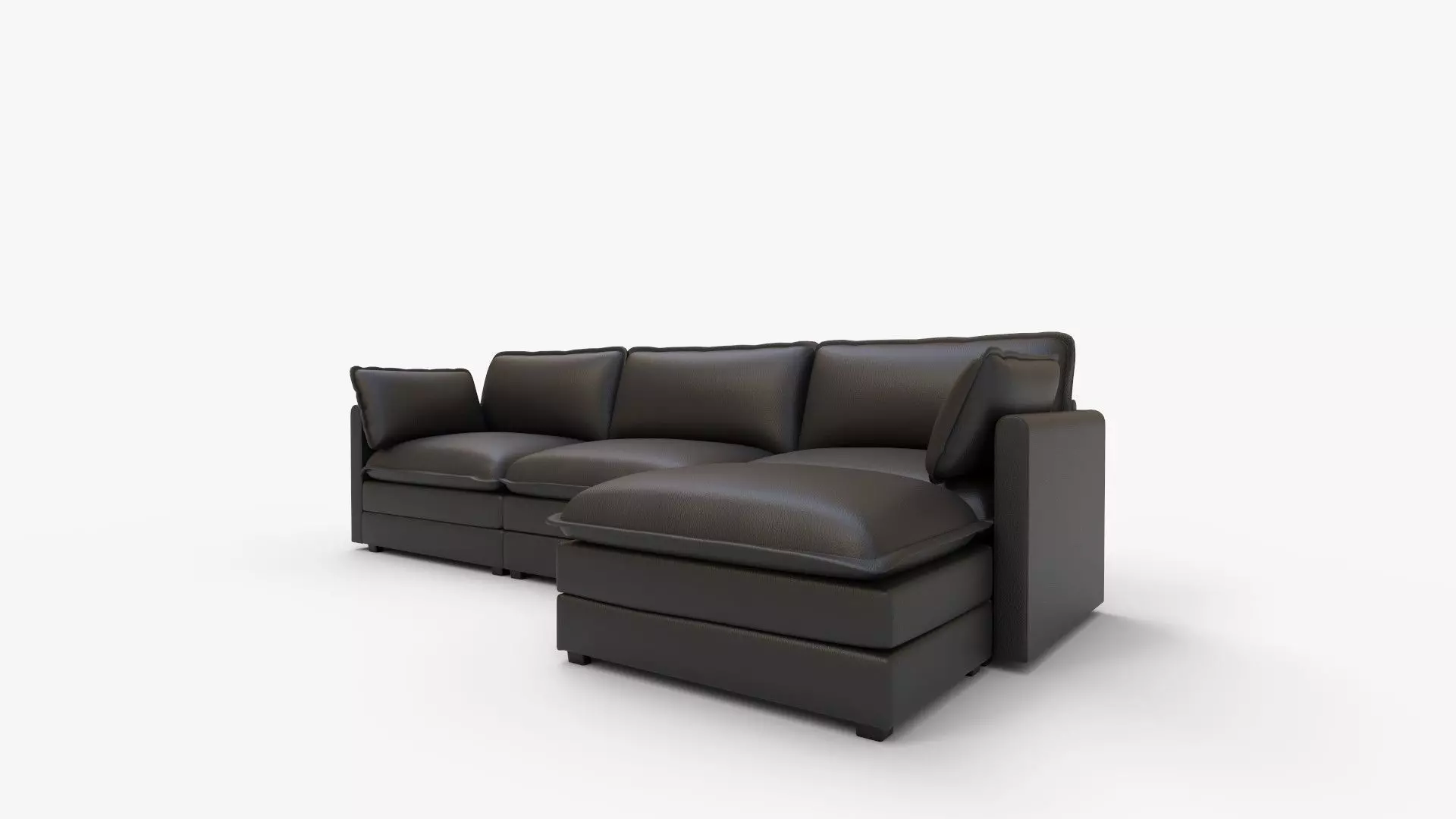 JUMMICO Modular Sectional Sofa Couch 3D model_6