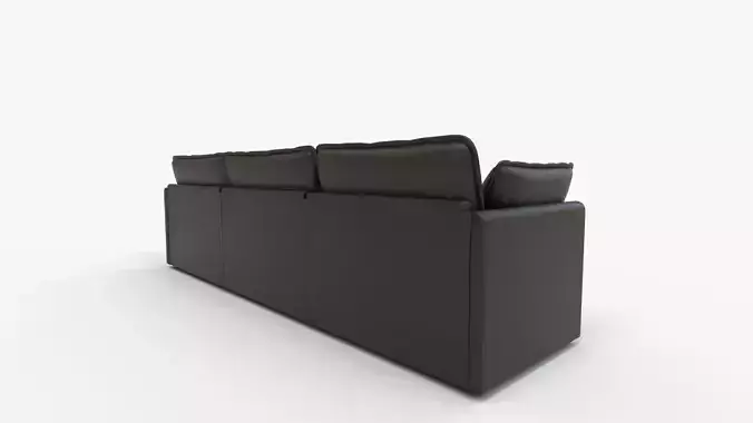 JUMMICO Modular Sectional Sofa Couch 3D model 3