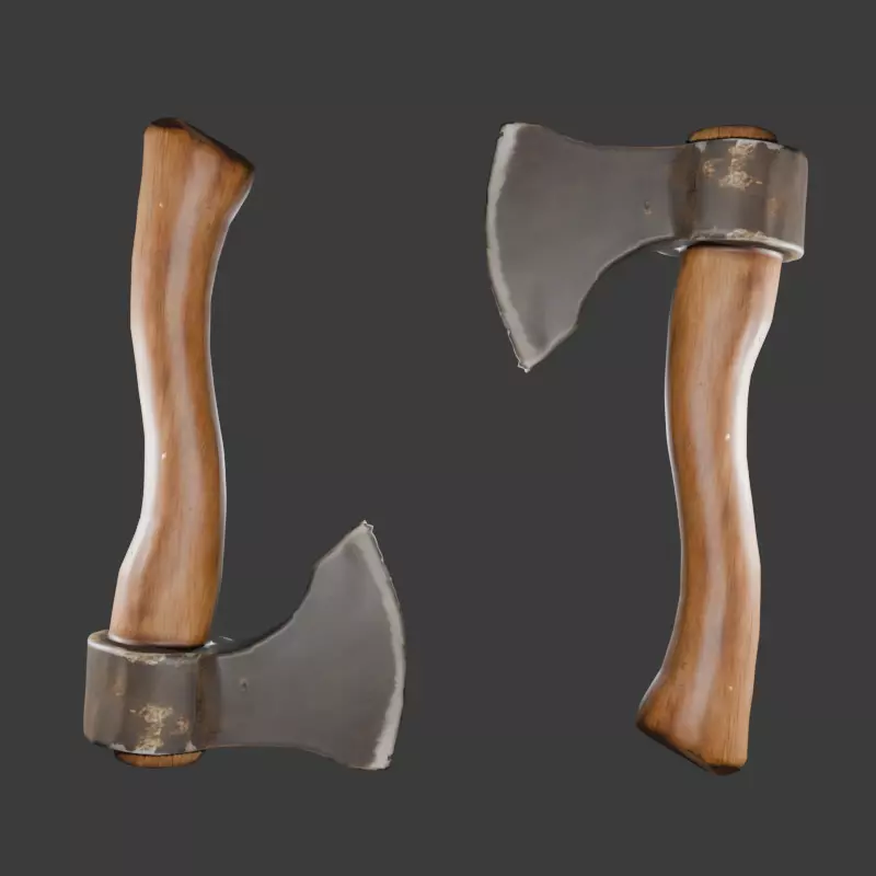 Axe of Antiquity 3D model_0