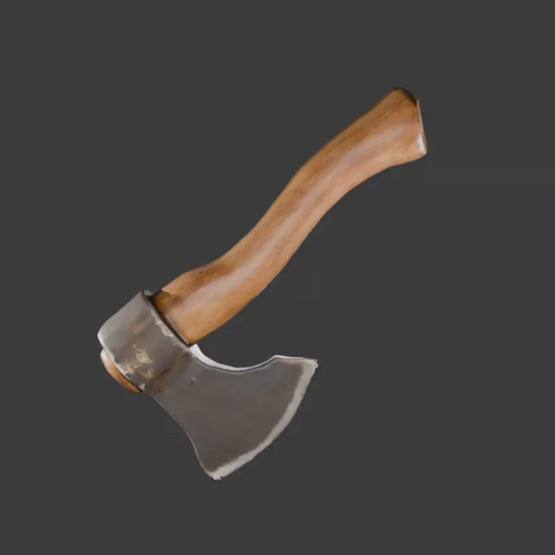 Axe of Antiquity 3D model_3