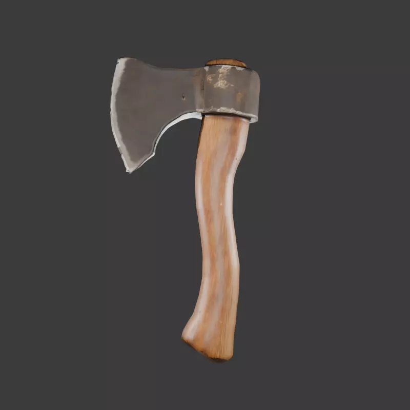 Axe of Antiquity 3D model_1