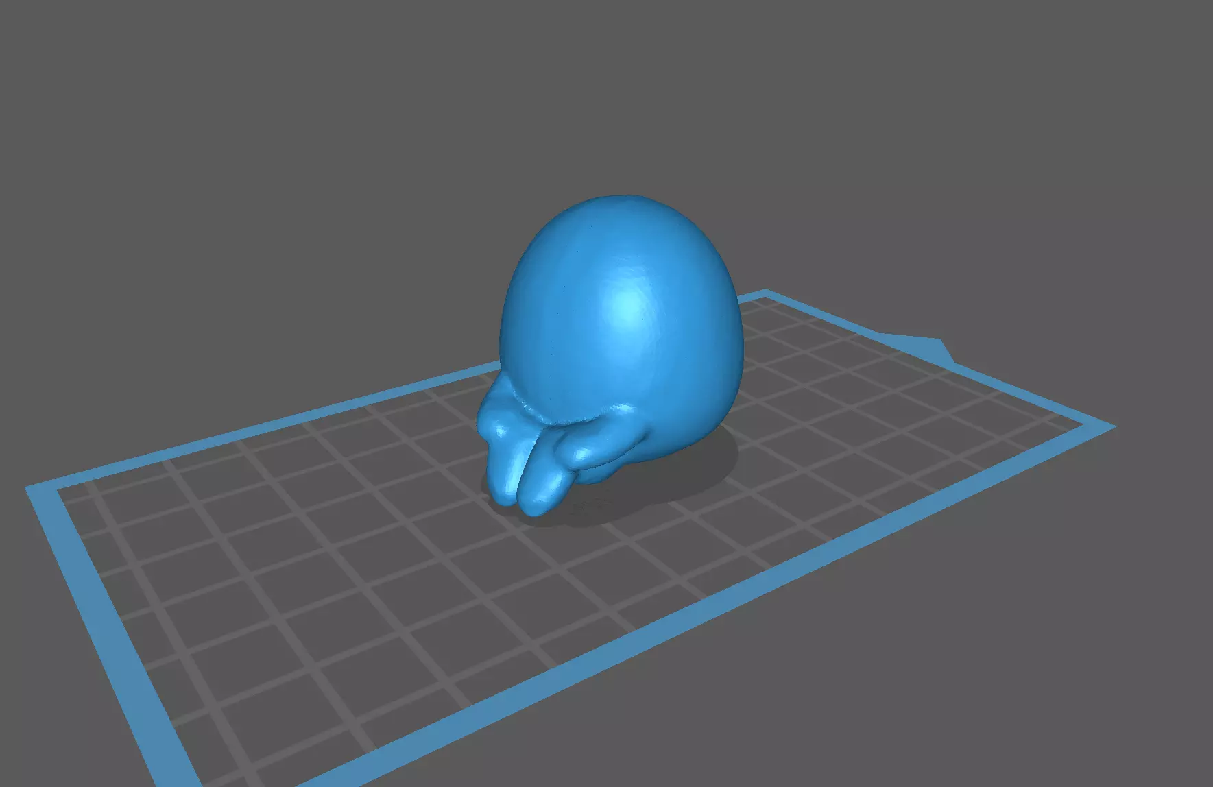 Waiting for Gacha model 3D print model_1