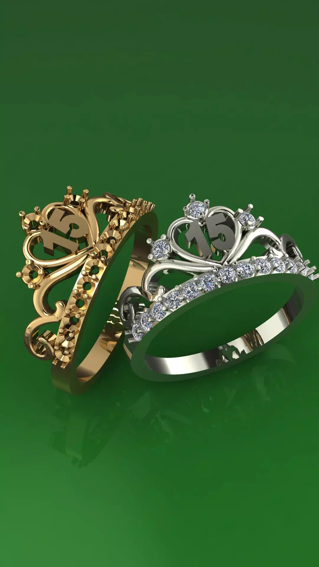 anillo 15 3D print model_1