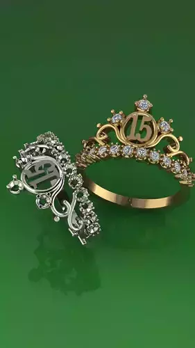 anillo de 15