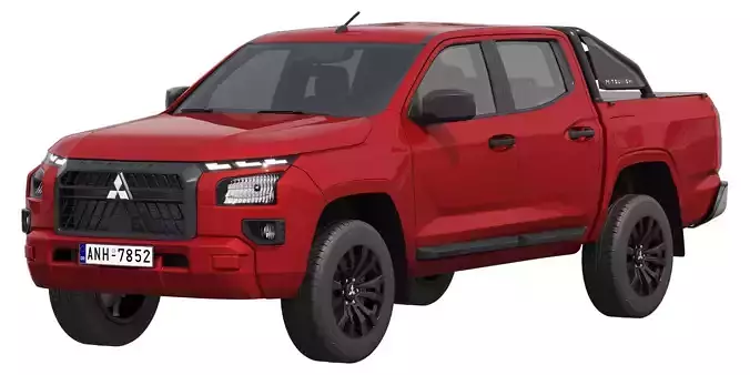 Mitsubishi L200 Triton GLX-R 2025 3D model