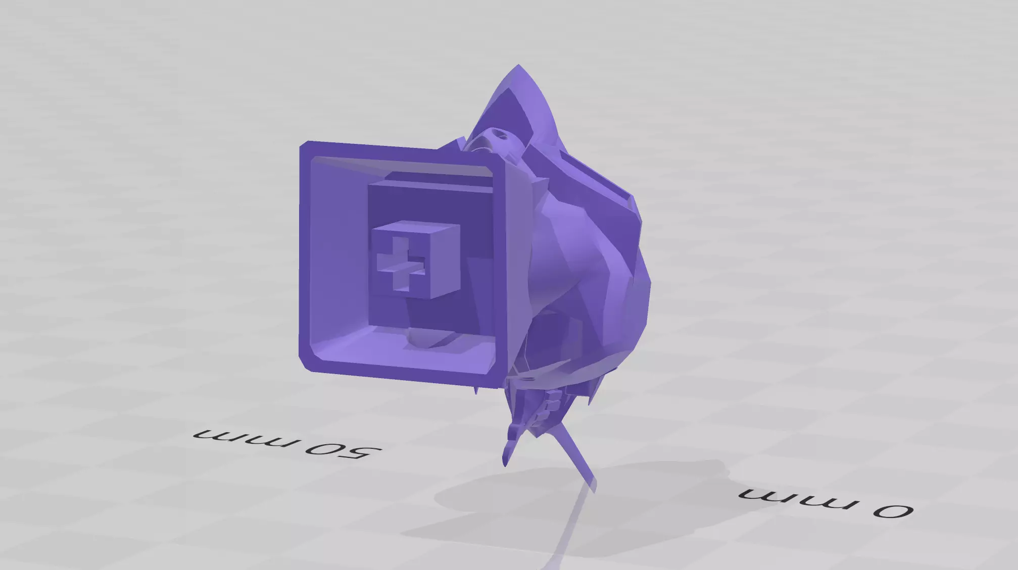EVANGELION keycap model 3D print model_3