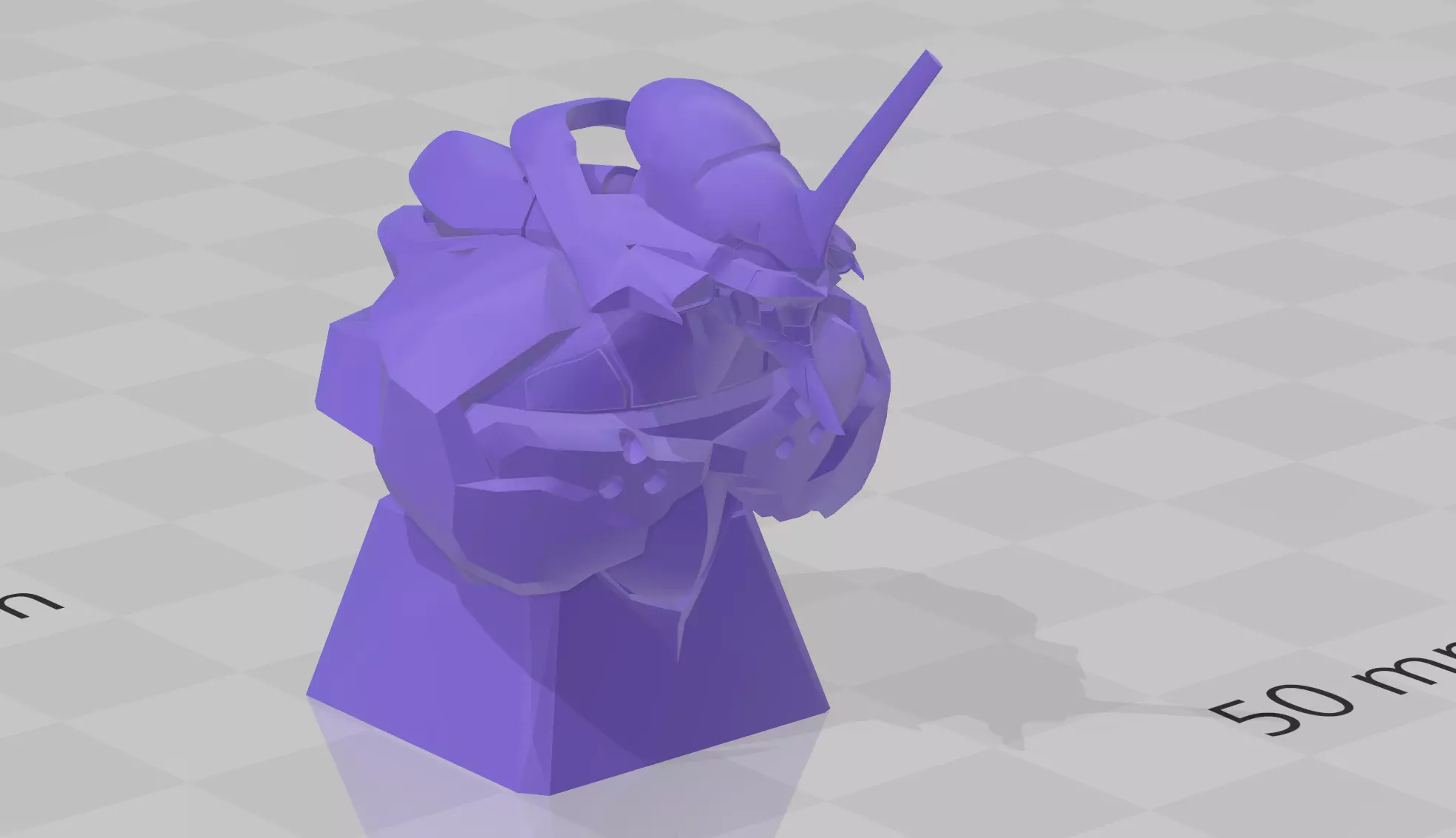 EVANGELION keycap model 3D print model_1