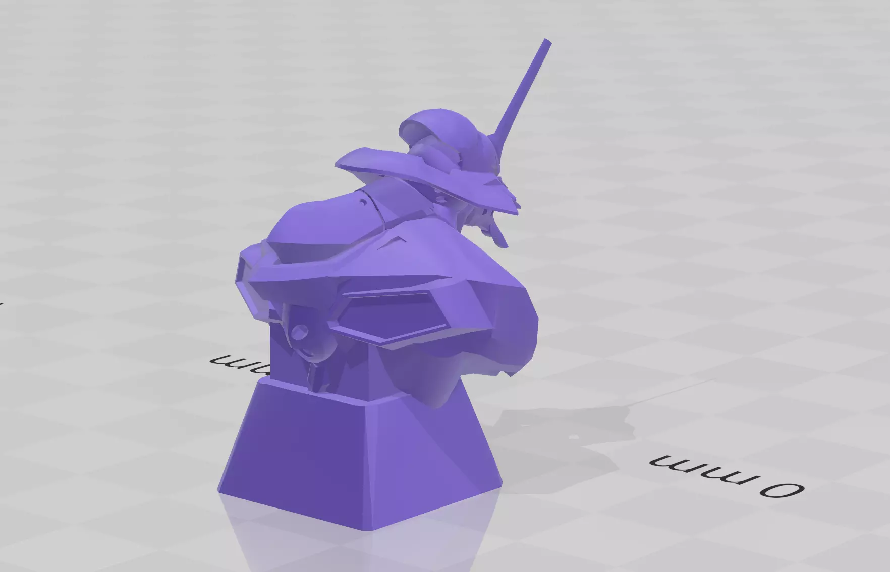 EVANGELION keycap model 3D print model_2