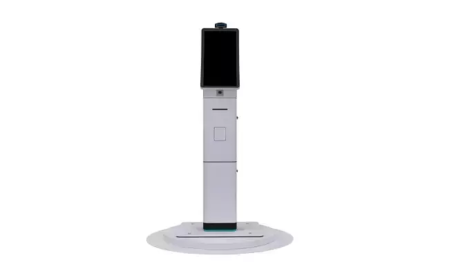 AUTOMATIC PAY STATIONS Low-poly 3D model
