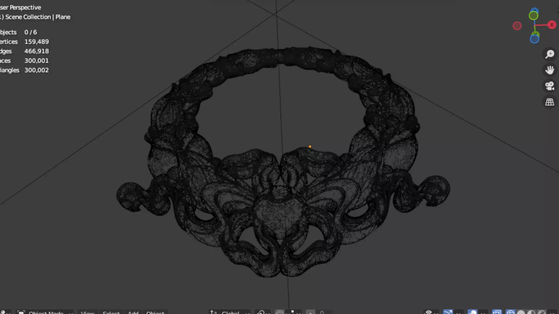 classic decorative onlay Wreath cnc 3d printing stl 01 3D print model_6