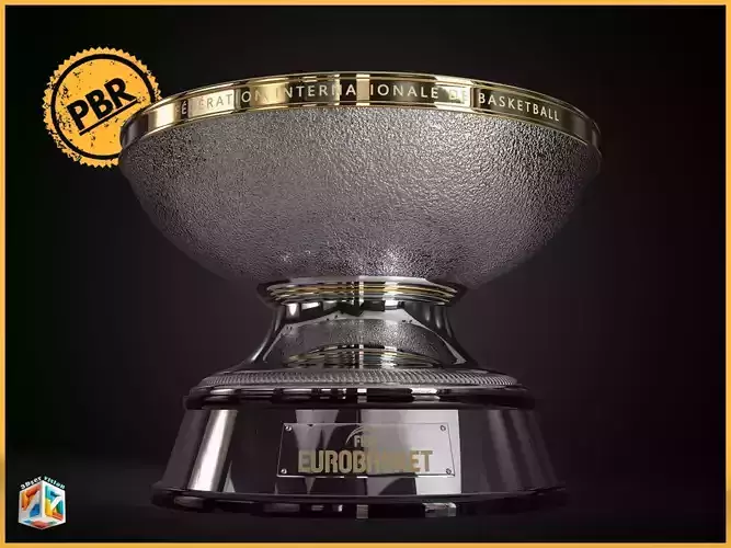 Euro FIBA Basketball trophy Award 
