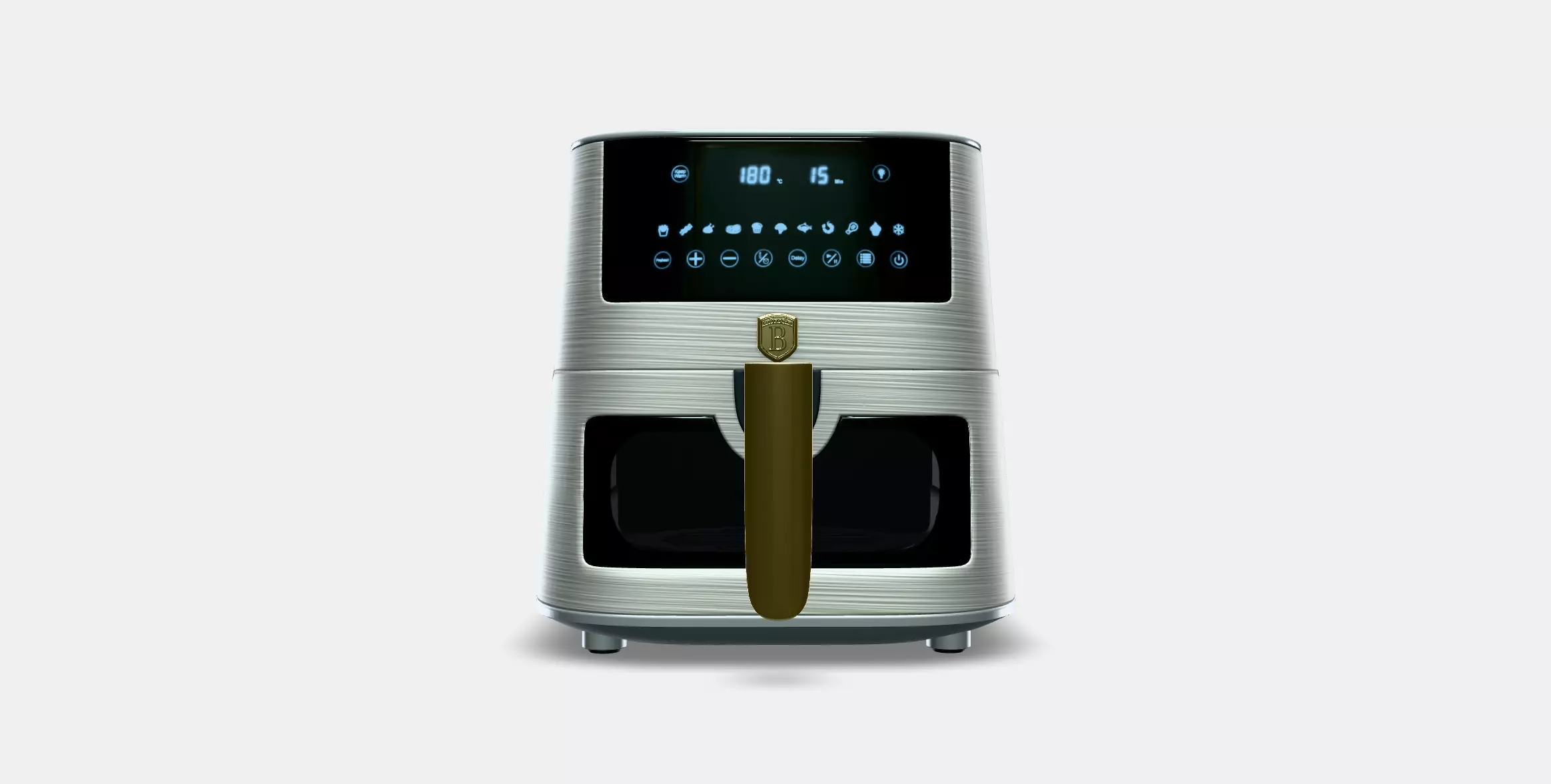 AirFryer with transparent window 5 L 3D model_5