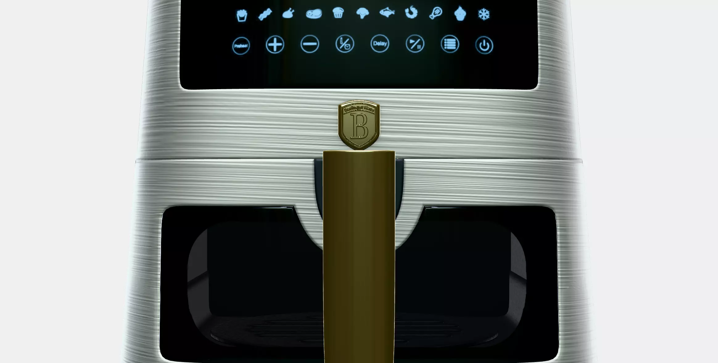 AirFryer with transparent window 5 L 3D model_7