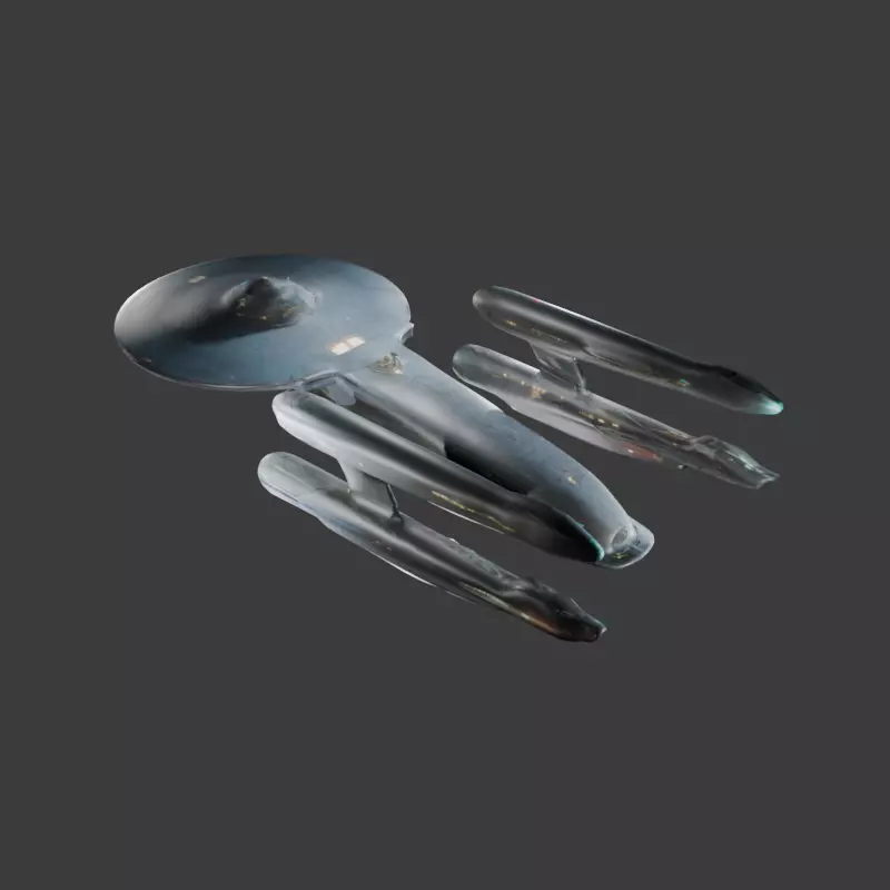 Star trek Voyager 3D model_3