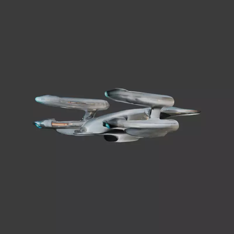 Star trek Voyager 3D model_2