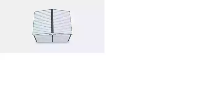 Kansas garden tool storage house 277x195 cm 3 3D model 3