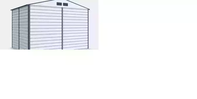 Kansas garden tool storage house 277x195 cm 3 3D model 2