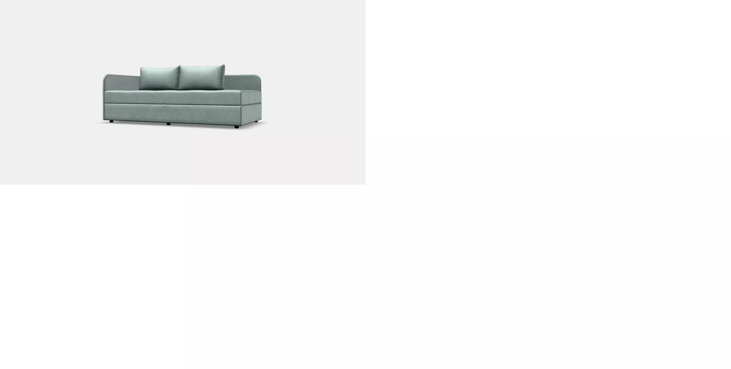 S100 sofa bed left 110x200 DWN 1 3D model_0