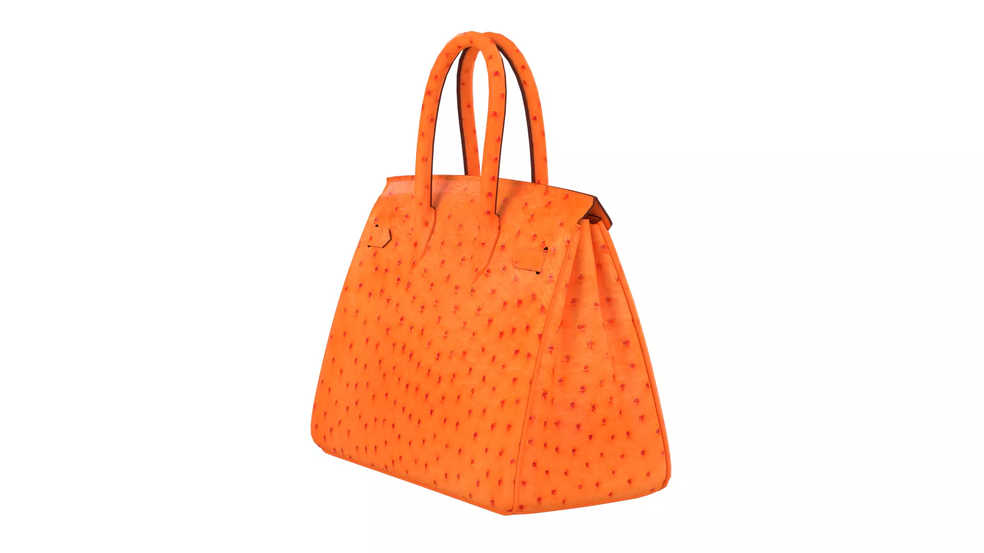 Birkin 30 by Hermes 3D Handbag Model Collection _2
