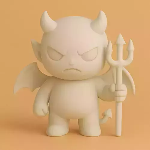 Devil 3D print model