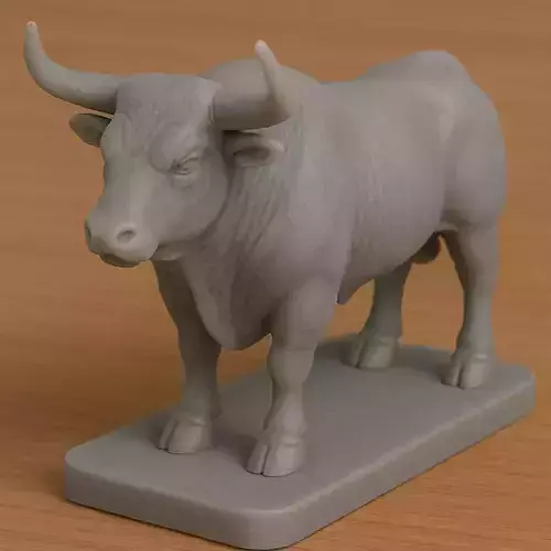 Bull Print 3D print model