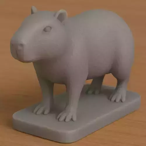 Capybara Decor 3D print model