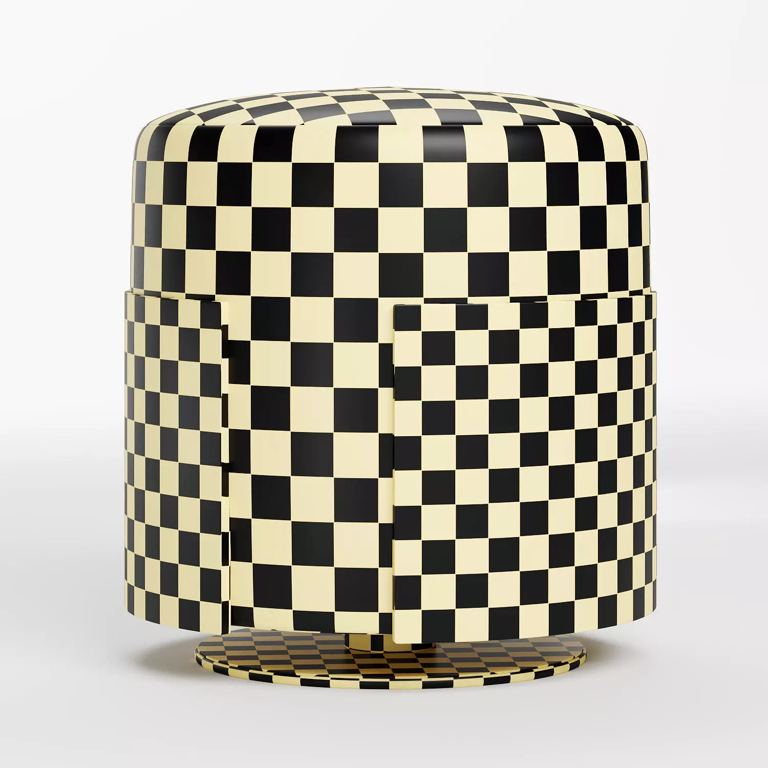 berke pouf 3D model_2
