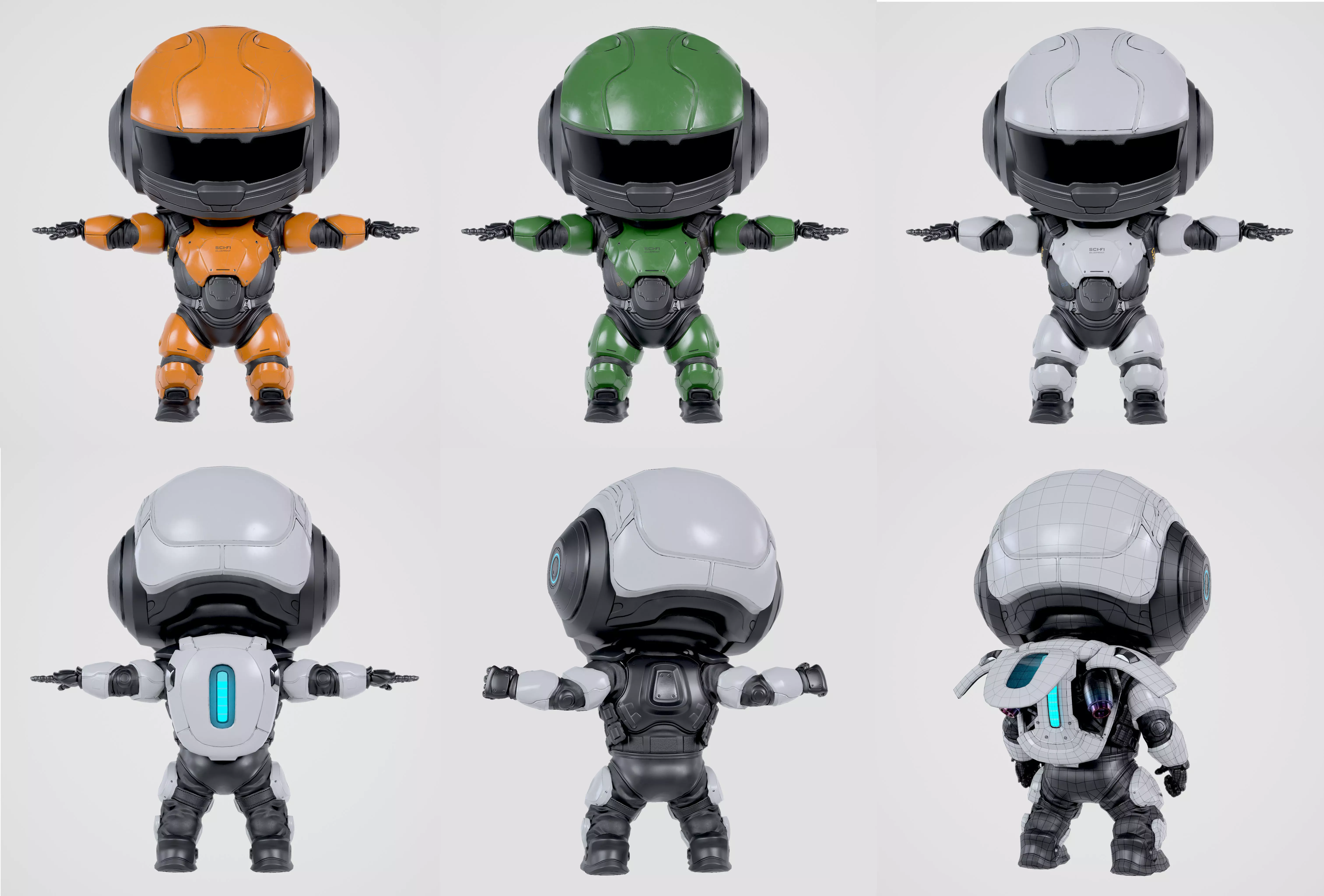 Robot Cute Sci-Fi collection _0