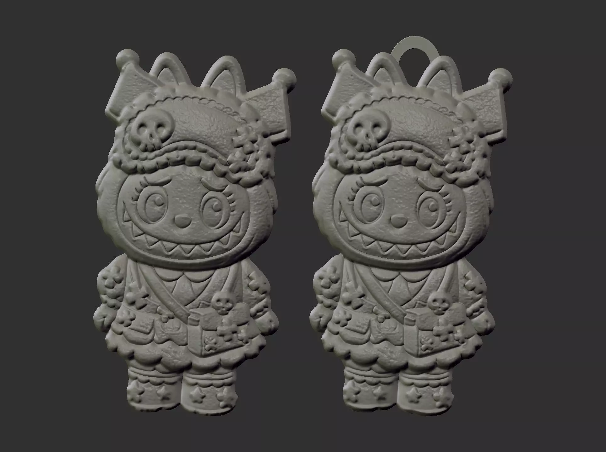 meow labubu cnc model  3D print model_12