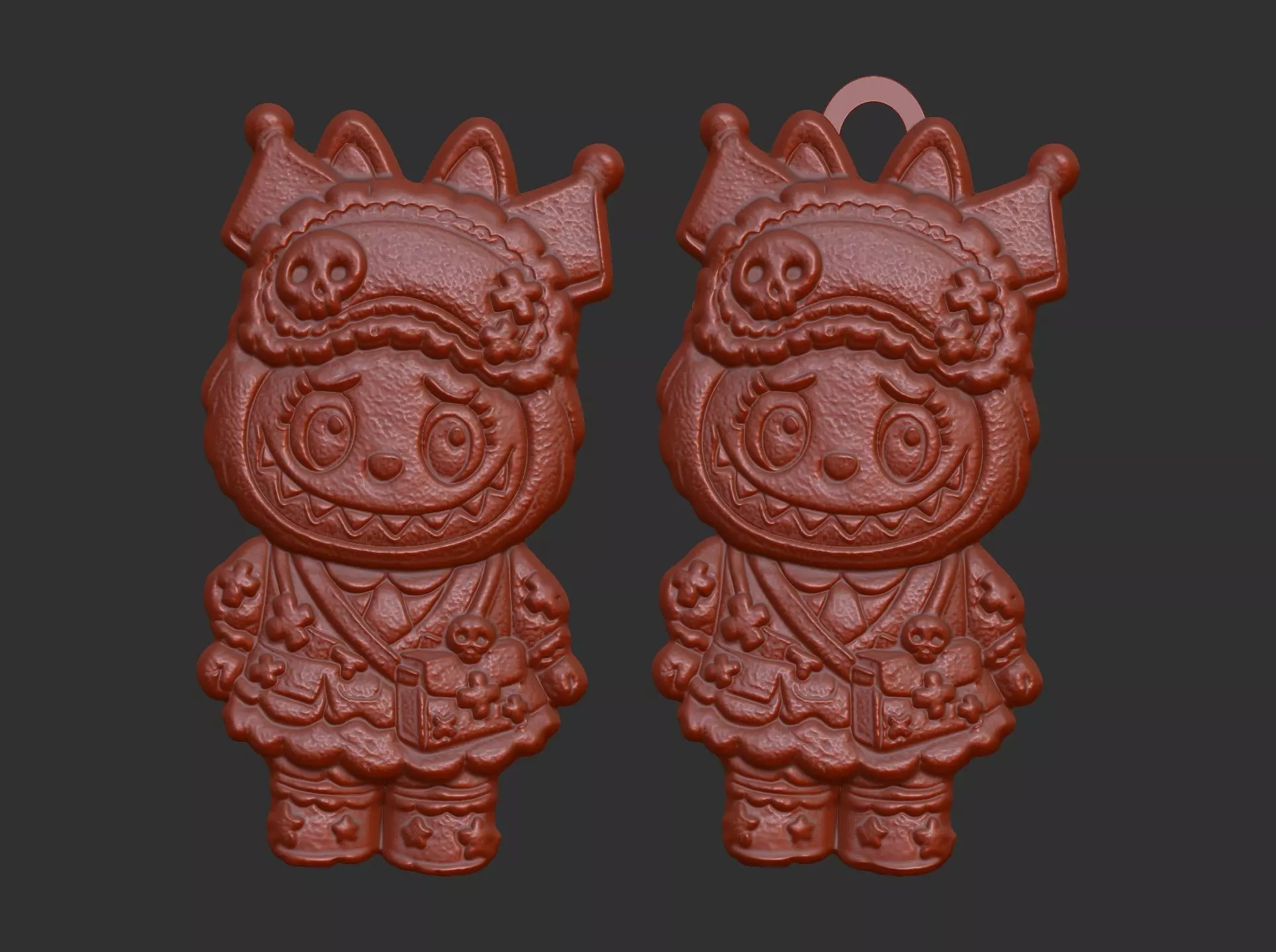meow labubu cnc model  3D print model_16