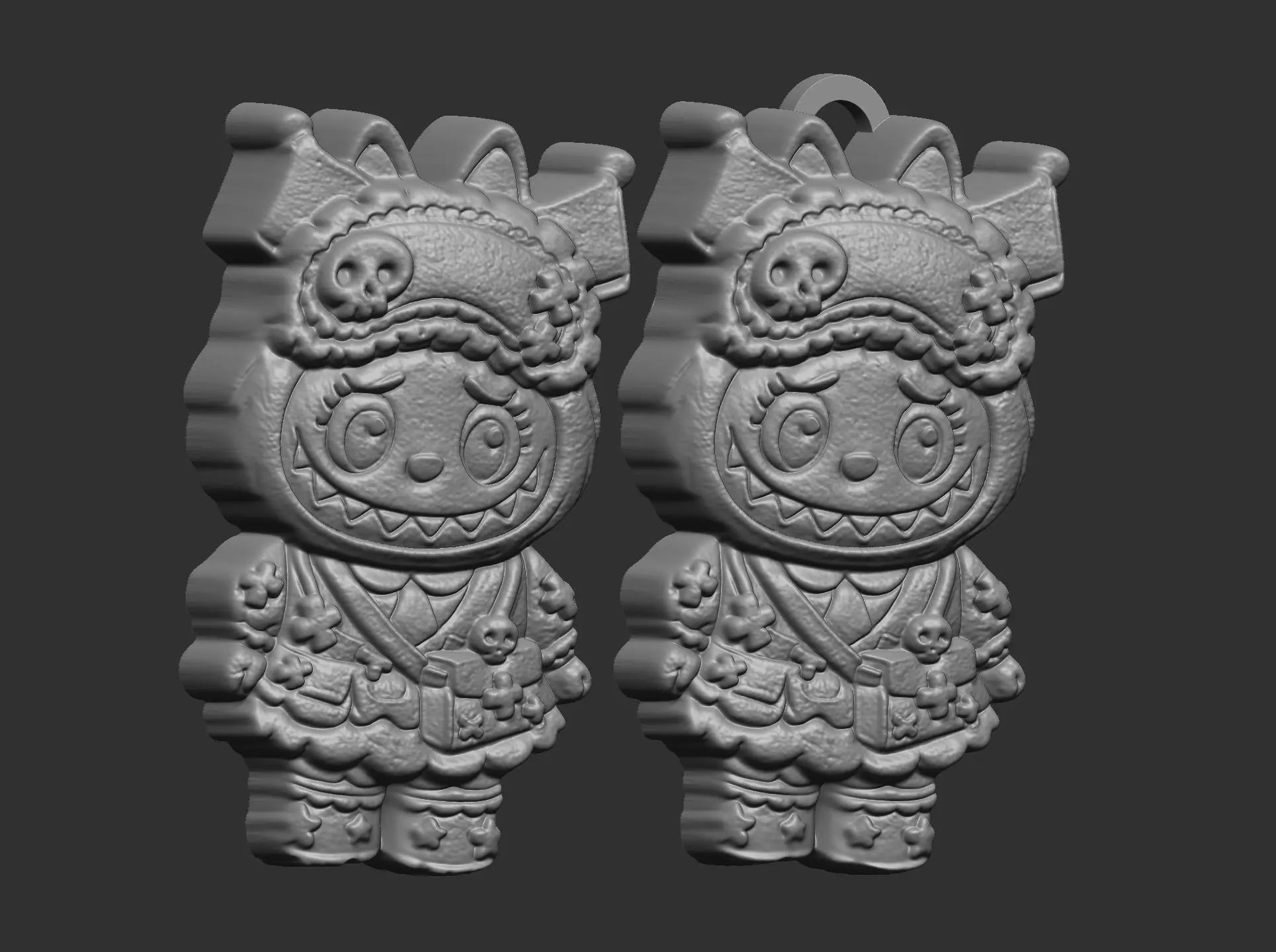 meow labubu cnc model  3D print model_20