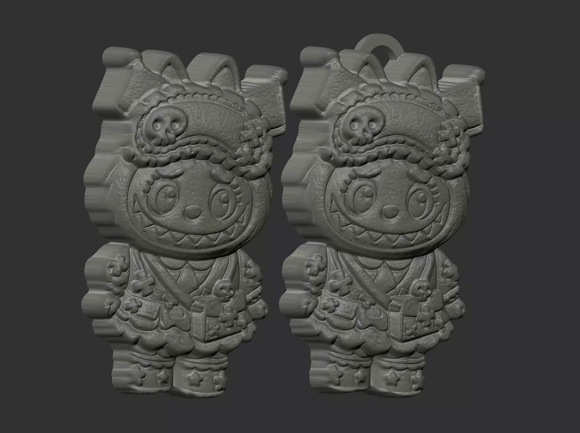 meow labubu cnc model  3D print model_19