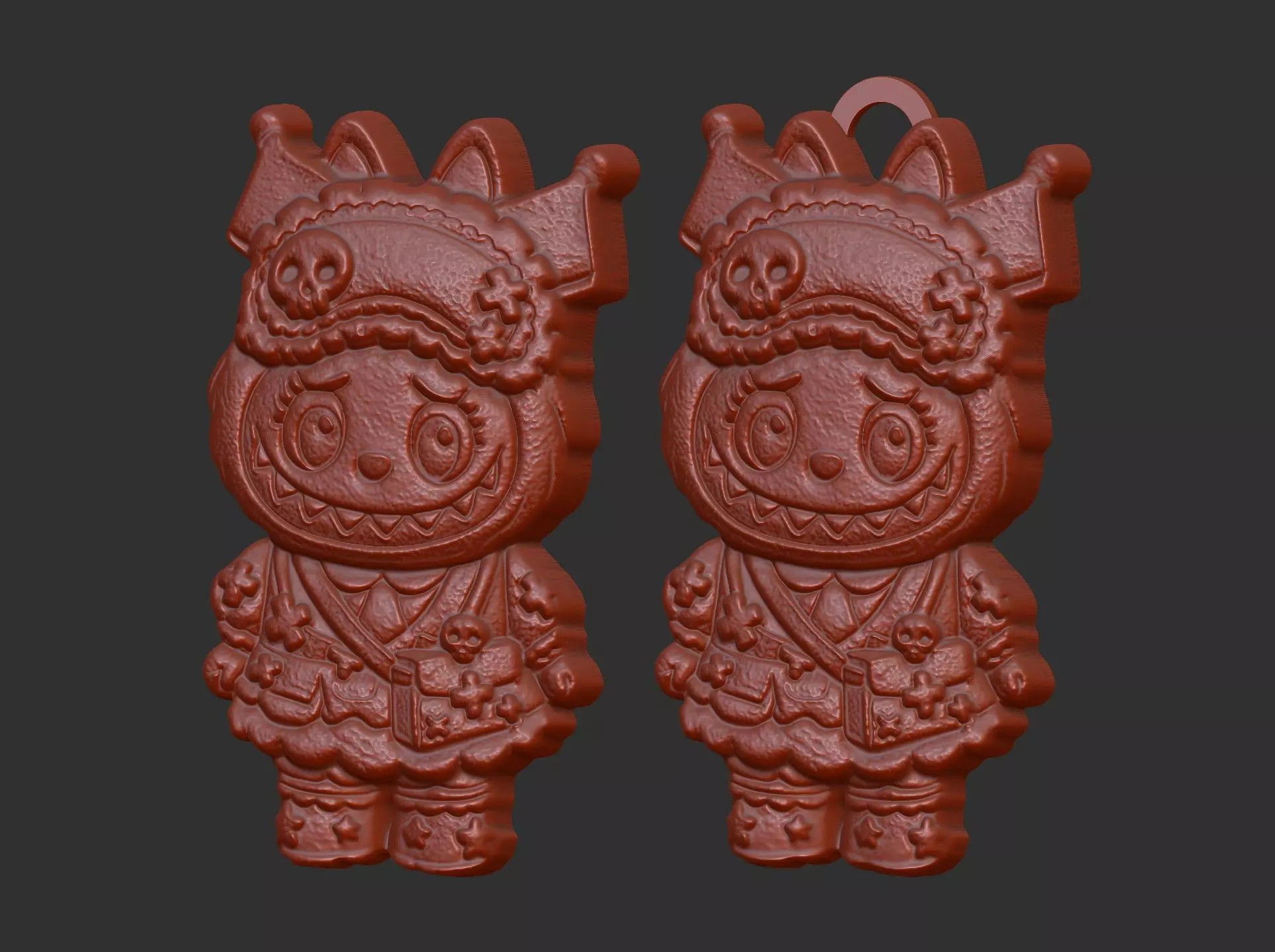 meow labubu cnc model  3D print model_1