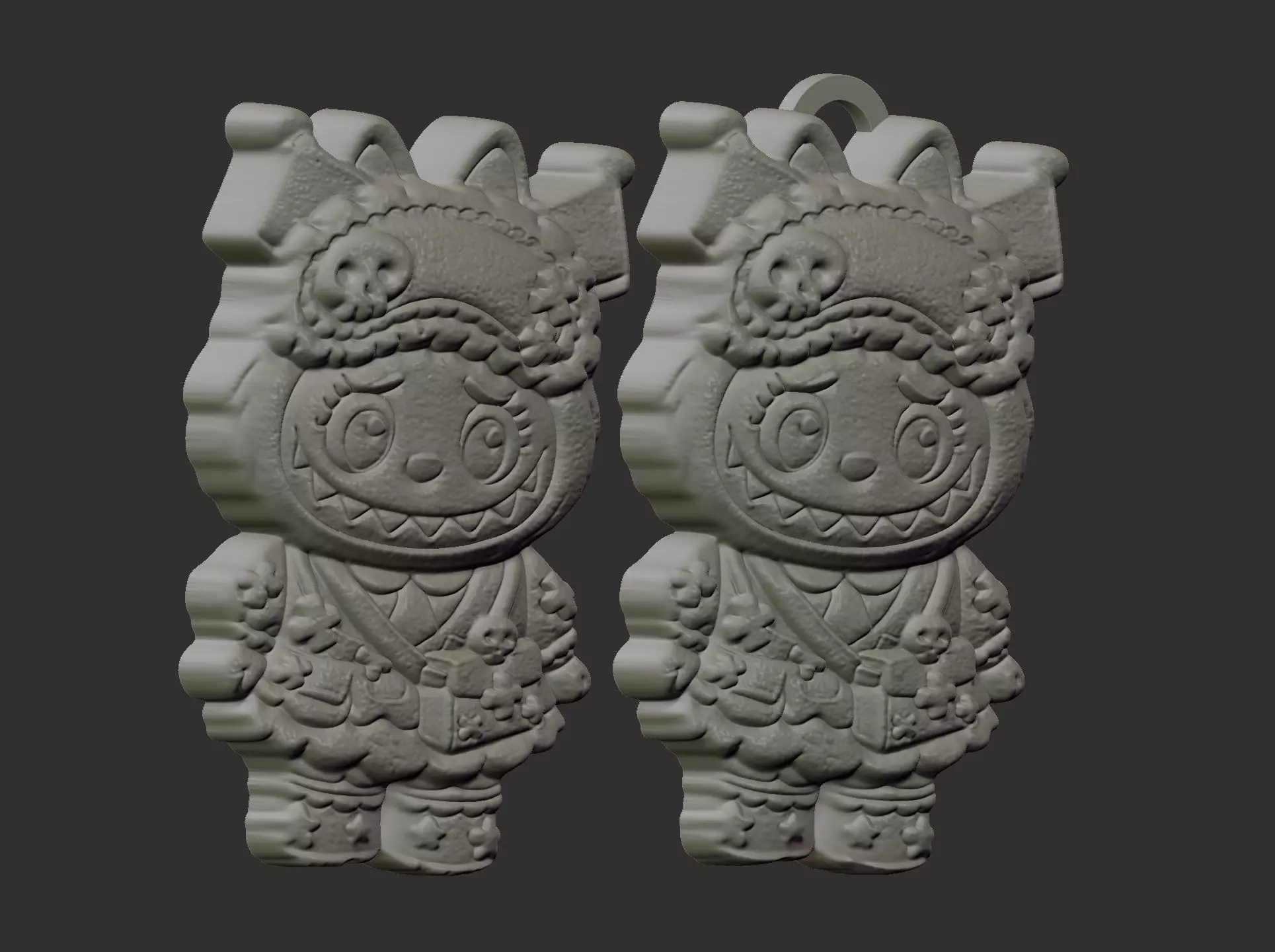 meow labubu cnc model  3D print model_18