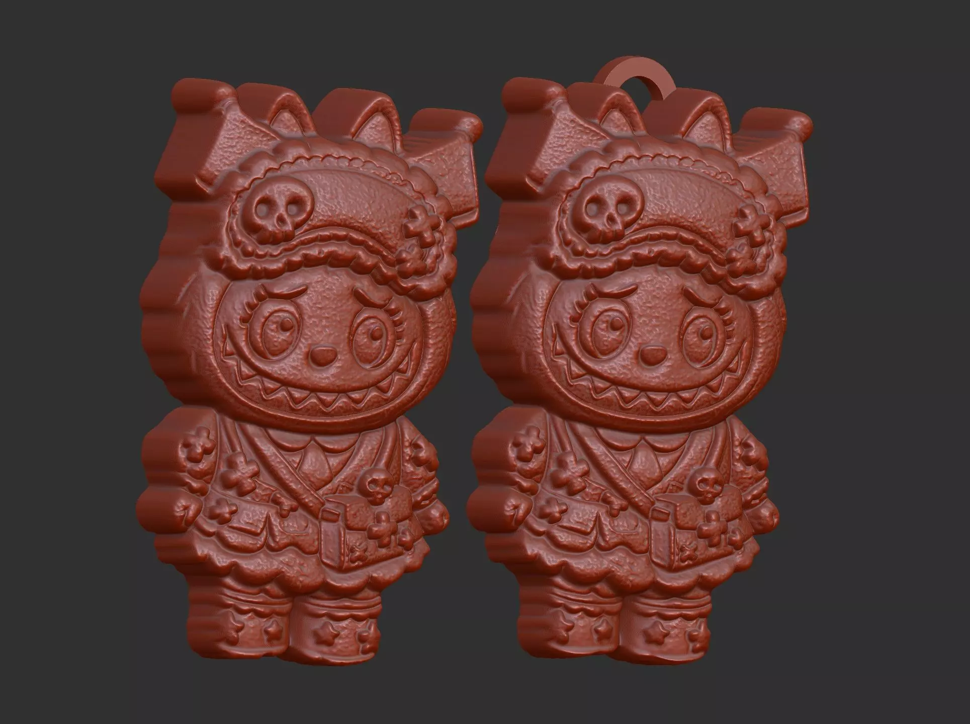 meow labubu cnc model  3D print model_23
